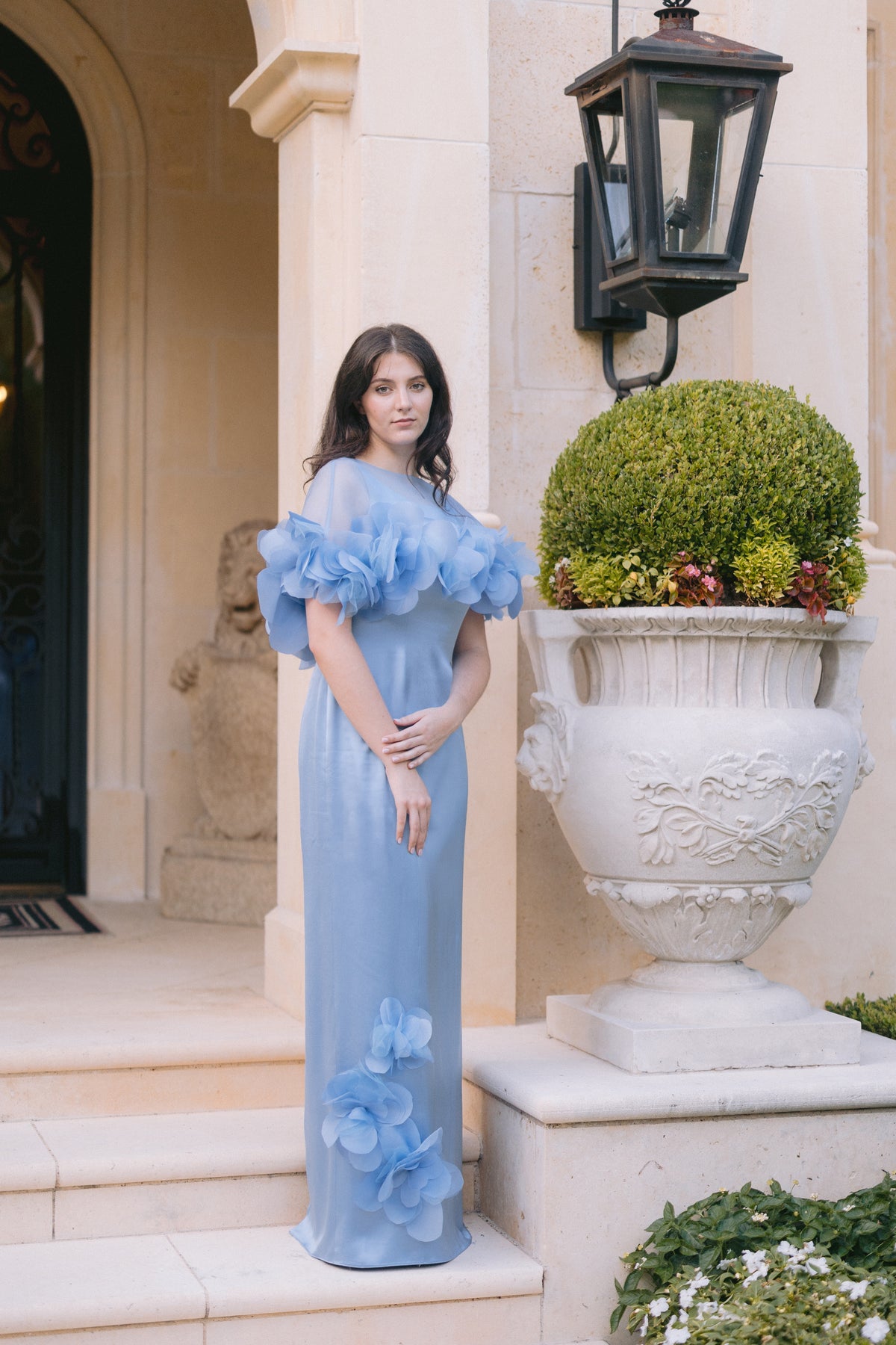 Hydrangea Organza Cape
