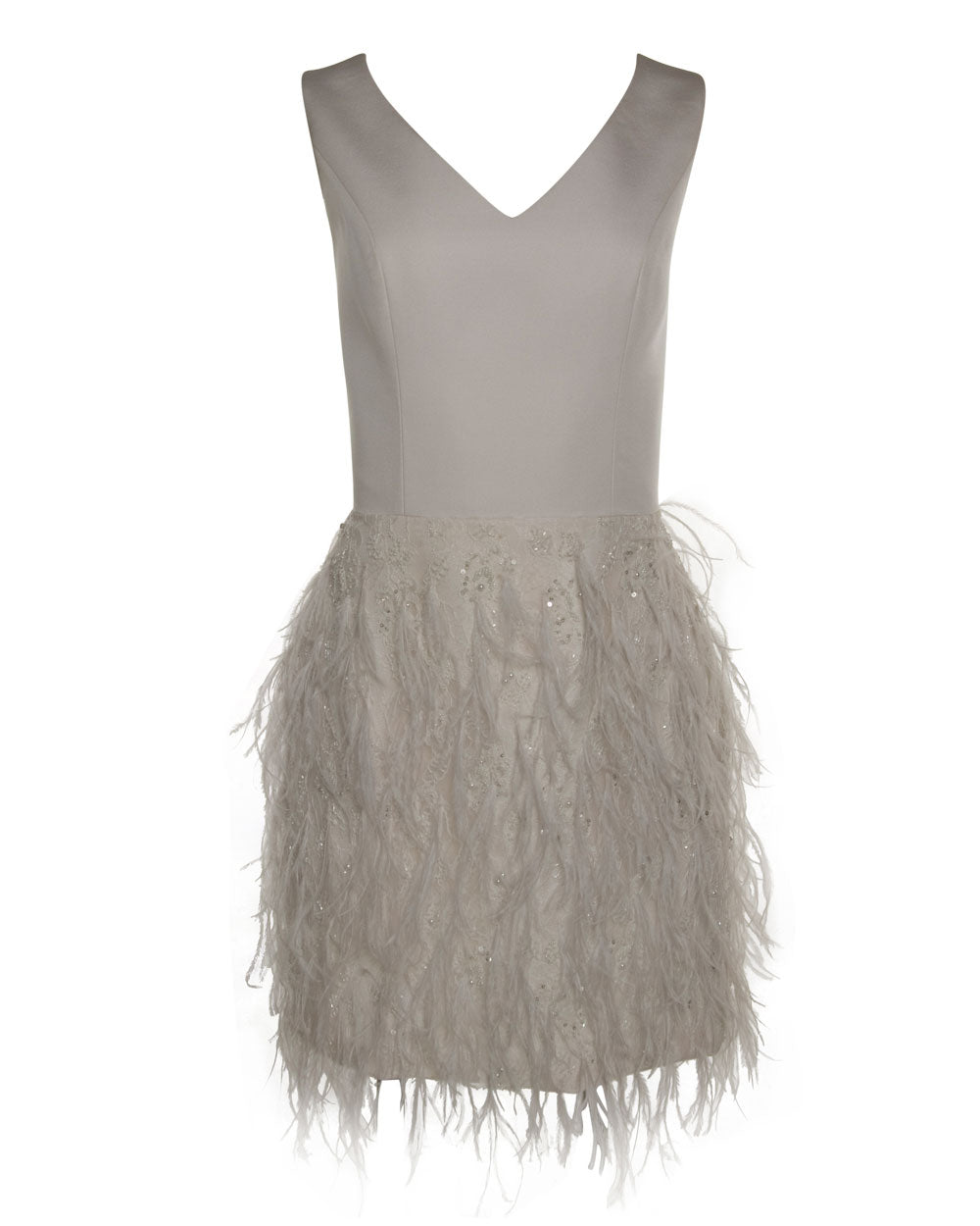 White Feather Dress